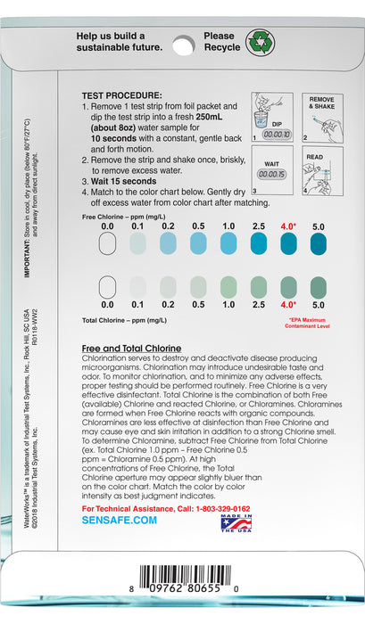 WaterWorks™ Free & Total Chlorine Eco Packs