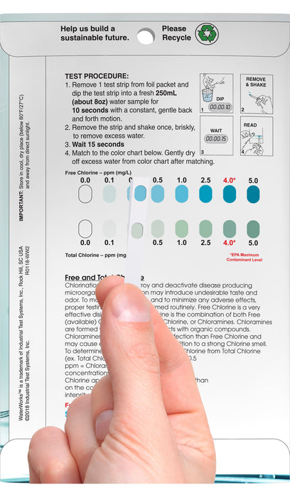 WaterWorks™ Free & Total Chlorine Eco Packs